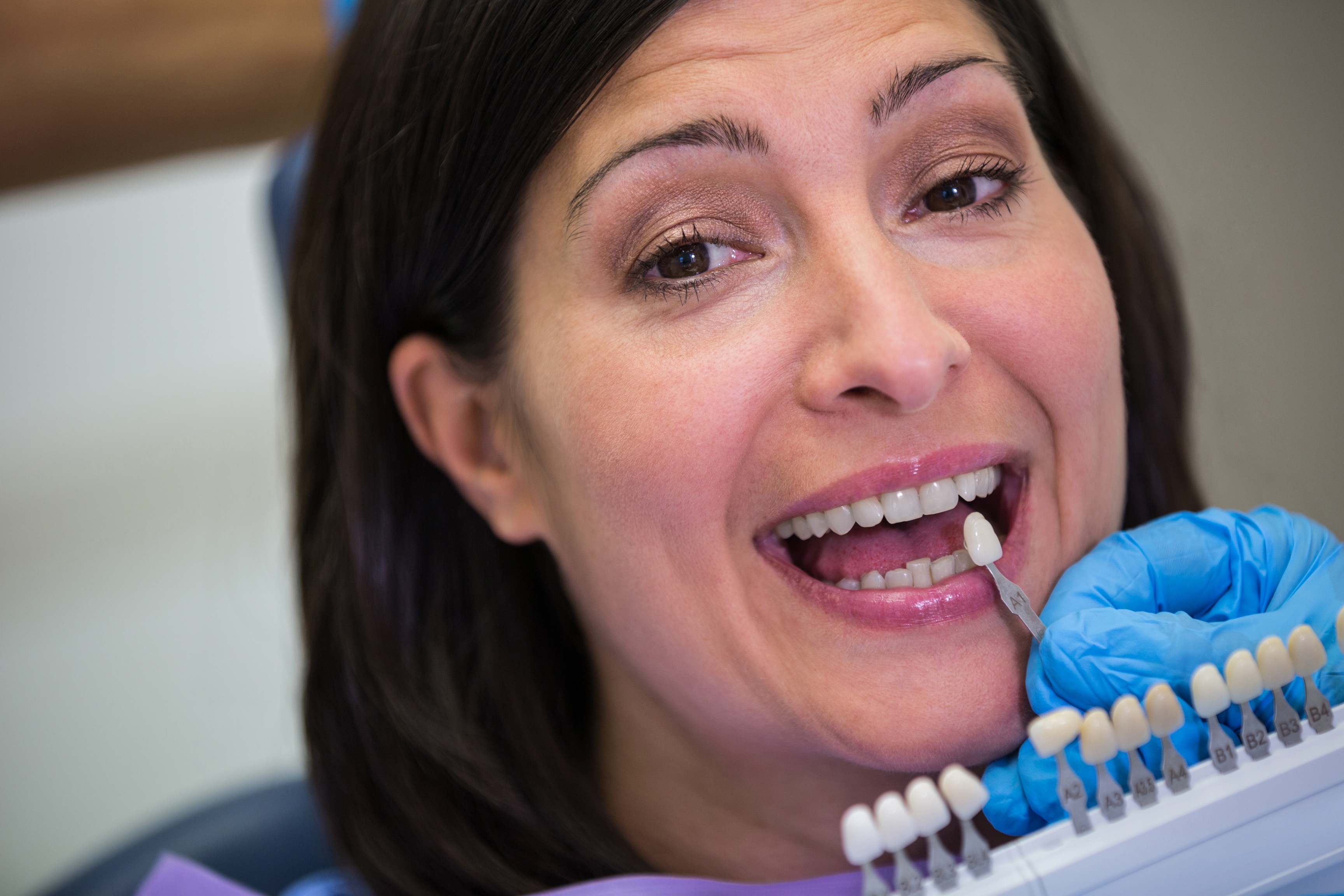 women get dental hygiene